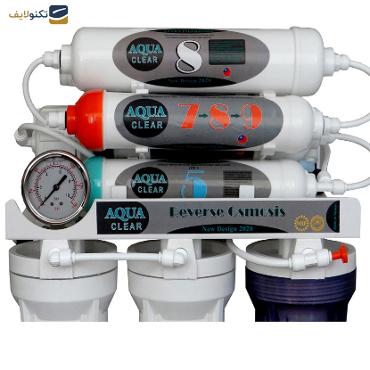 دستگاه تصفیه کننده آب آکوآ کلیر مدل NEWDESIGN 2020-AFQ9 به همراه فیلتر مجموعه 4 عددی - 