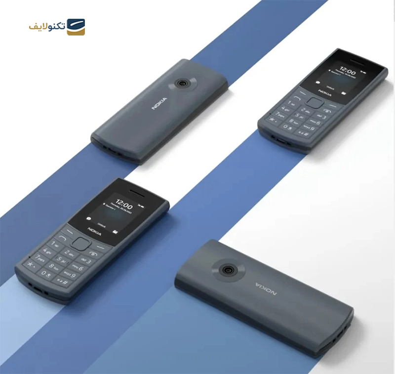 گوشی موبايل نوکيا مدل 110 (2023) دو سیم کارت مونتاژ ایران تحت لیسانس نوکیا - Nokia 110 (2023) Dual Sim