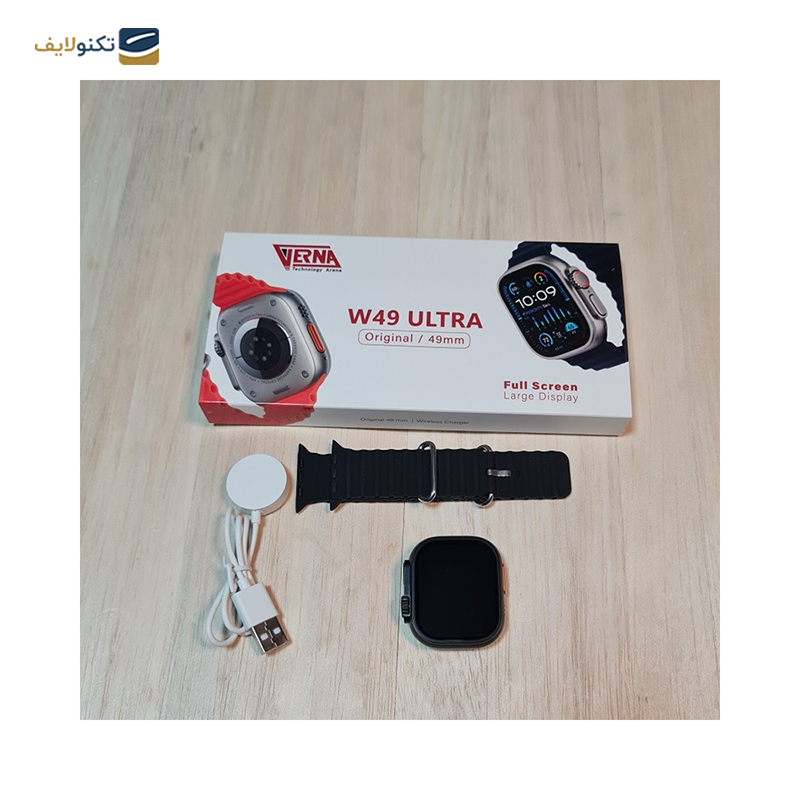 ساعت هوشمند ورنا مدل W49 Ultra - Verna W49 Ultra Smartwatch