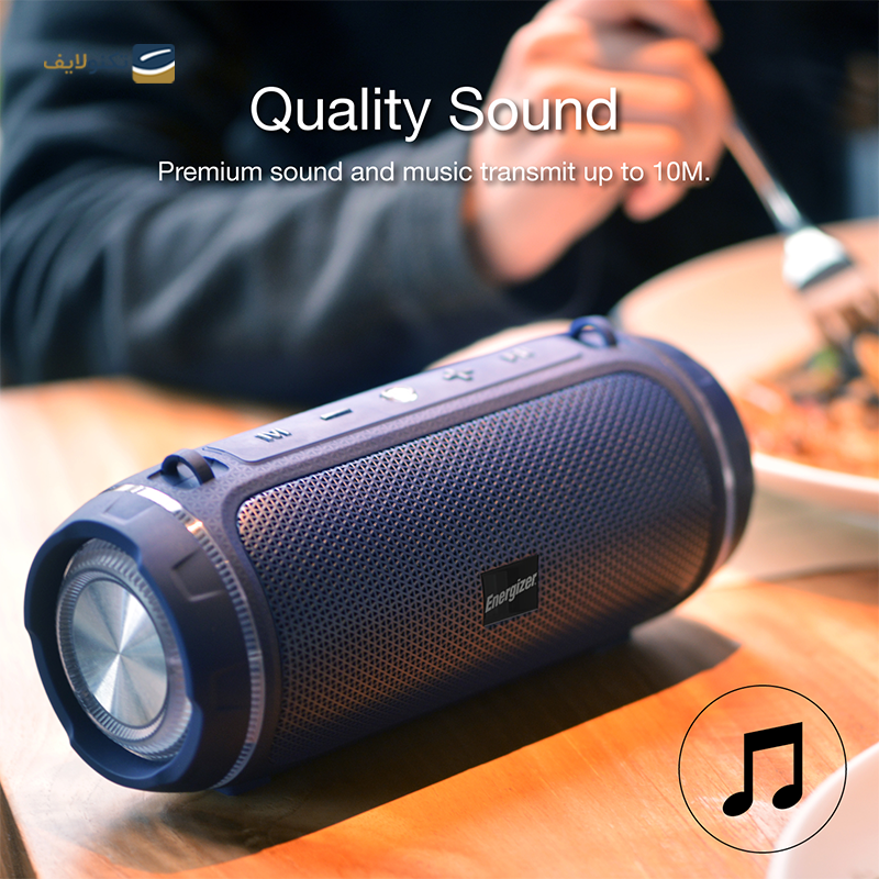 اسپیکر بلوتوثی قابل حمل انرجایزر مدل BTS 102 - Energizer BTS102 Portable Wireless Speaker