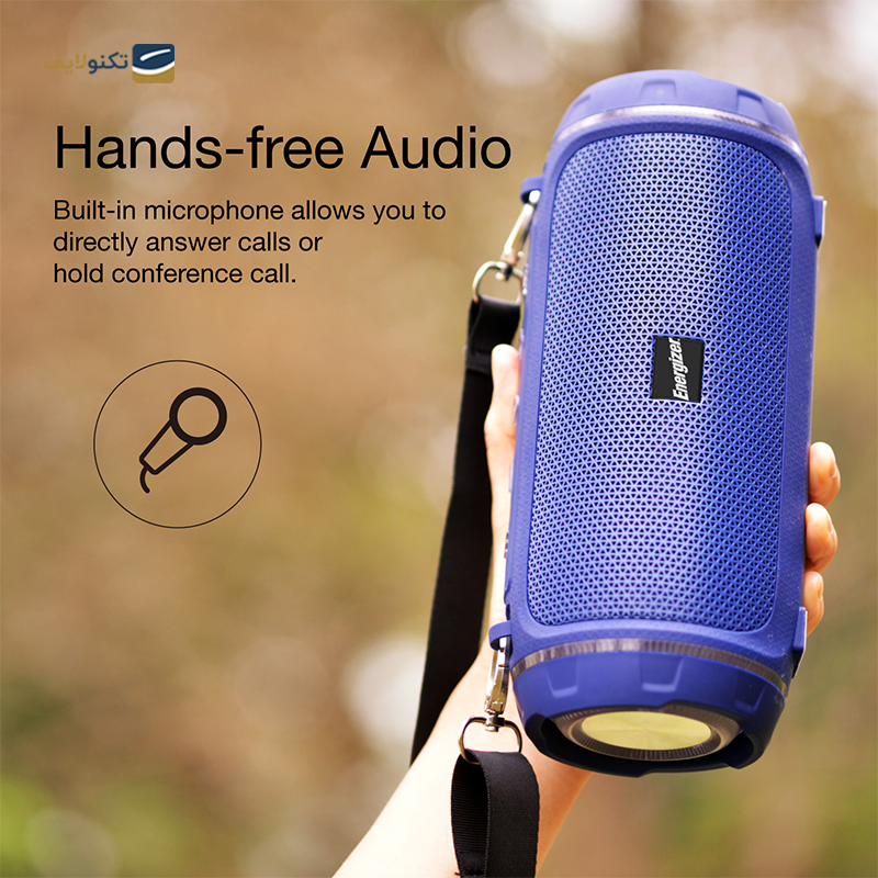 اسپیکر بلوتوثی قابل حمل انرجایزر مدل BTS 102 - Energizer BTS102 Portable Wireless Speaker