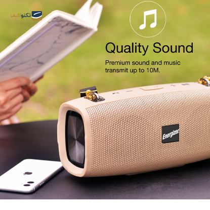 اسپیکر بلوتوثی قابل حمل انرجایزر مدل BTS204 - Energizer BTS204 Portable Bluetooth Speaker