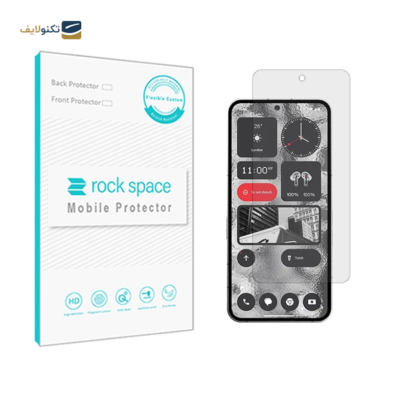 گلس گوشی ناتینگ Phone 2 راک اسپیس مدل Hydrogel HGL - Rock Space Hydrogel HGL Screen Protector for Nothing Phone 2