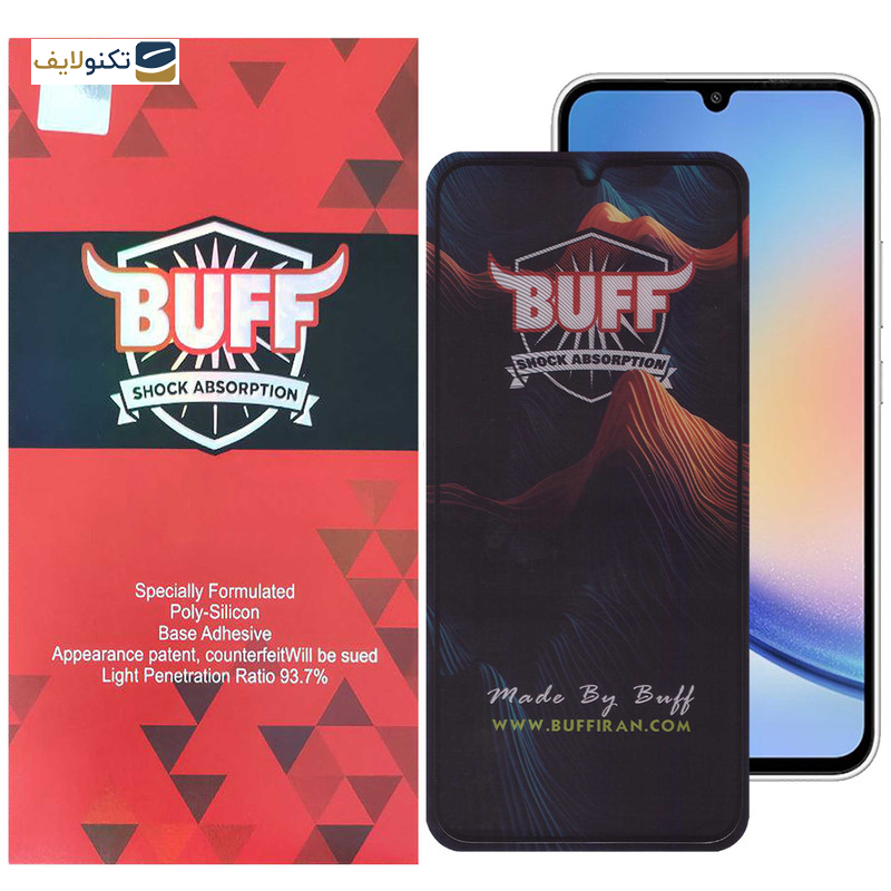 محافظ صفحه نمایش بوف مدل Mountain مناسب برای گوشی موبایل سامسونگ Galaxy A34 - Buff Mountain Glass Screen Protector For Samsung Galaxy A34