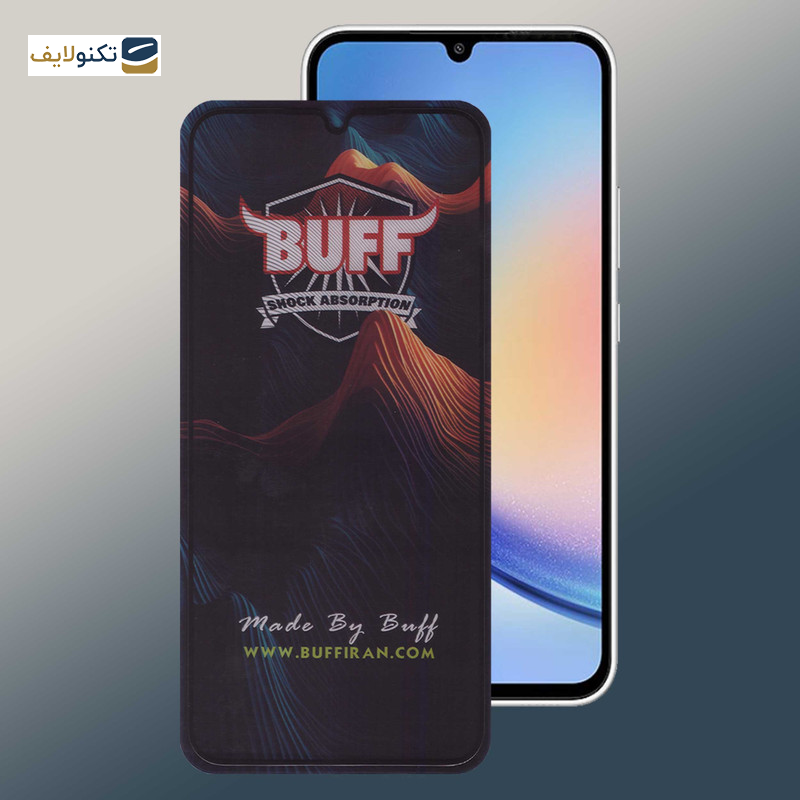 محافظ صفحه نمایش بوف مدل Mountain مناسب برای گوشی موبایل سامسونگ Galaxy A34 - Buff Mountain Glass Screen Protector For Samsung Galaxy A34