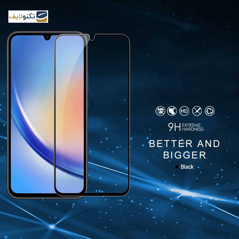 محافظ صفحه نمایش بوف مدل Mountain مناسب برای گوشی موبایل سامسونگ Galaxy A34 - Buff Mountain Glass Screen Protector For Samsung Galaxy A34