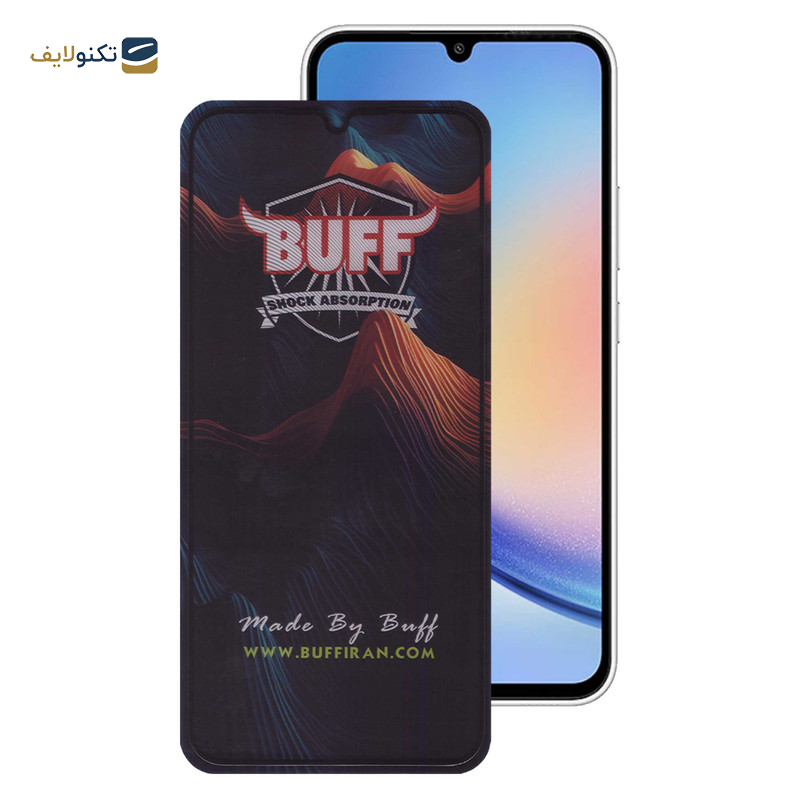محافظ صفحه نمایش بوف مدل Mountain مناسب برای گوشی موبایل سامسونگ Galaxy A34 - Buff Mountain Glass Screen Protector For Samsung Galaxy A34