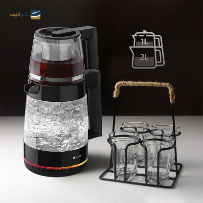چای ساز اسنوا مدل STM-G1800BK - Snowa STM-G1800BK Tea Maker Machine