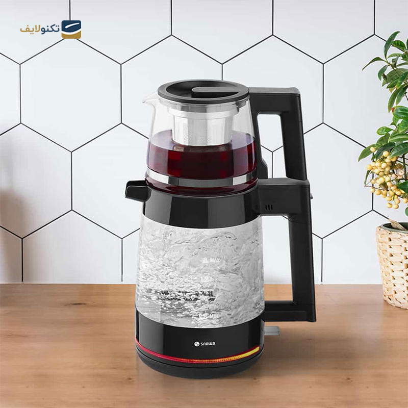 چای ساز اسنوا مدل STM-G1800BK - Snowa STM-G1800BK Tea Maker Machine