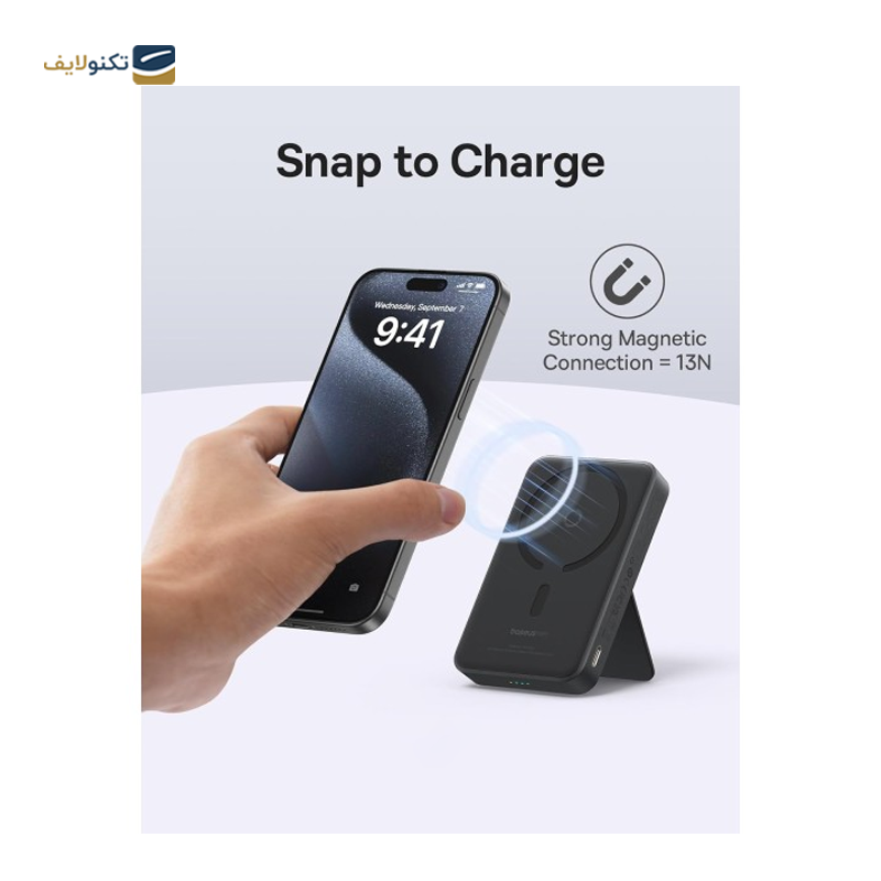 پاوربانک باسئوس مدل MagPro ظرفیت 5000 میلی آمپر ساعت  - Baseus MagPro Power bank 5000mAh 20W