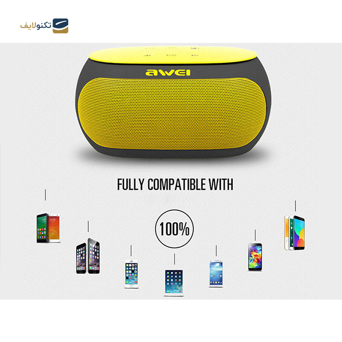 اسپیکر بلوتوثی قابل حمل اوی مدل Y200 - Awei Y200 Portable Bluetooth Speaker