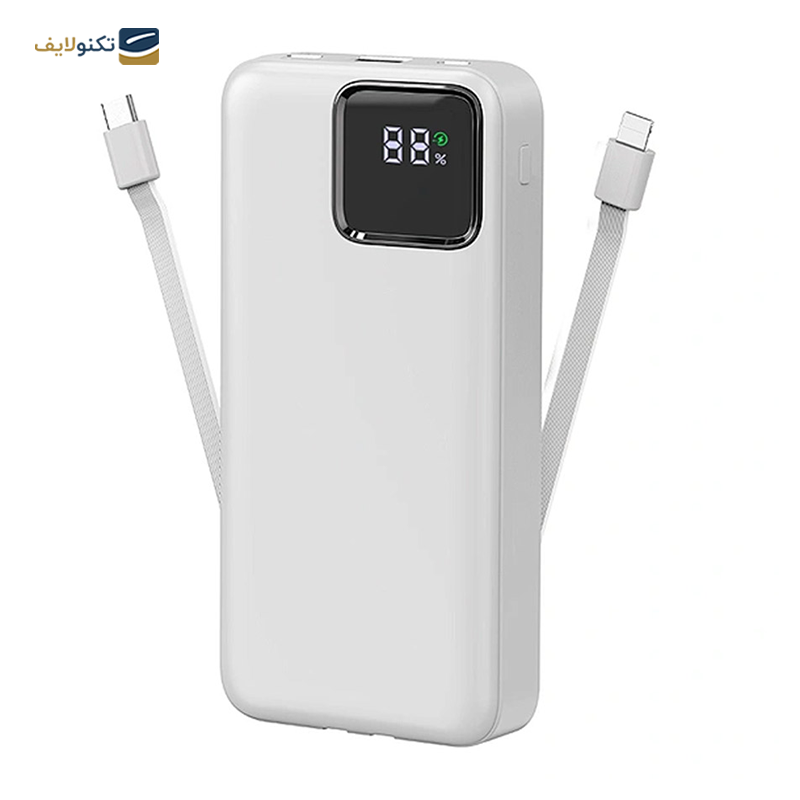 پاوربانک ویوو مدل JC-18 ظرفیت 20000 میلی آمپر ساعت - پاوربانک ویوو دارای نمایشگر ظرفیت باتری JC-22 و 20000mAh