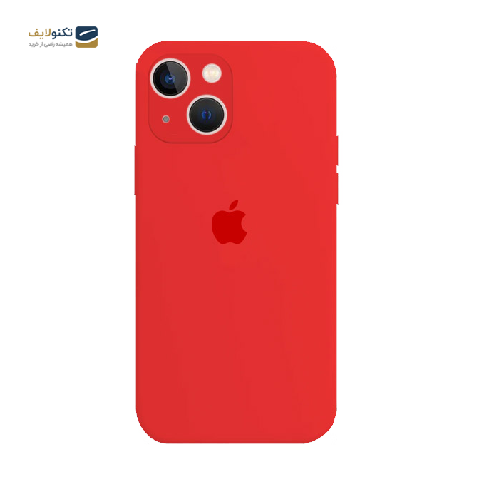 کاور سیلیکونی محافظ لنزدار مناسب برای گوشی موبایل اپل iPhone 13  - Silicone Cover For Apple iPhone 13