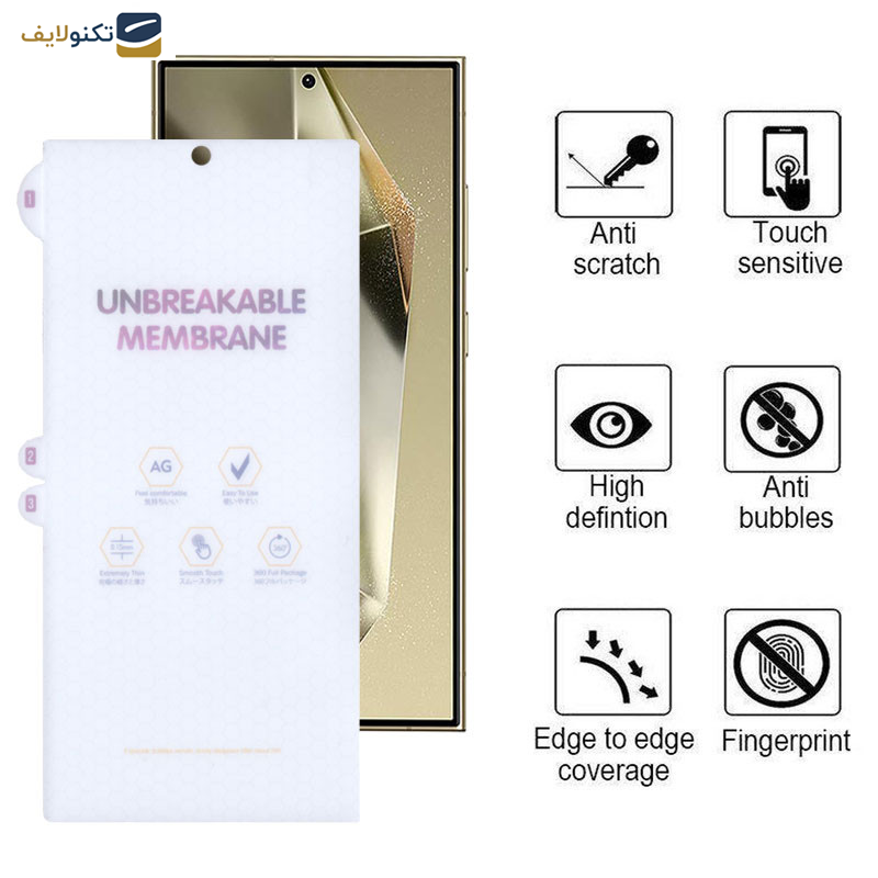 محافظ صفحه نمایش مات بوف مدل Hydrogel-Matte مناسب برای گوشی موبایل سامسونگ Galaxy S24 Ultra - S23 Ultra - S22 Ultra - Buff Hydrogel-Matte Film Screen Protector For Samsung Galaxy S24 Ultra - S23 Ultra - S22 Ultra