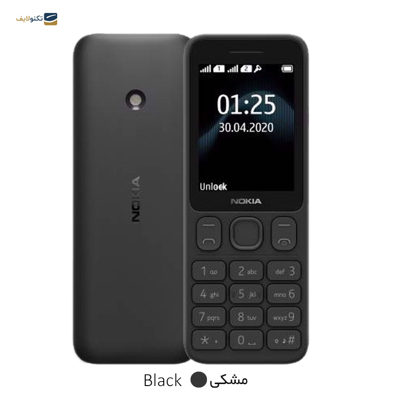 گوشی موبايل نوکيا مدل 125 ظرفیت 4 مگابایت - رم 4 مگابایت	 - Nokia 125 Dual SIM