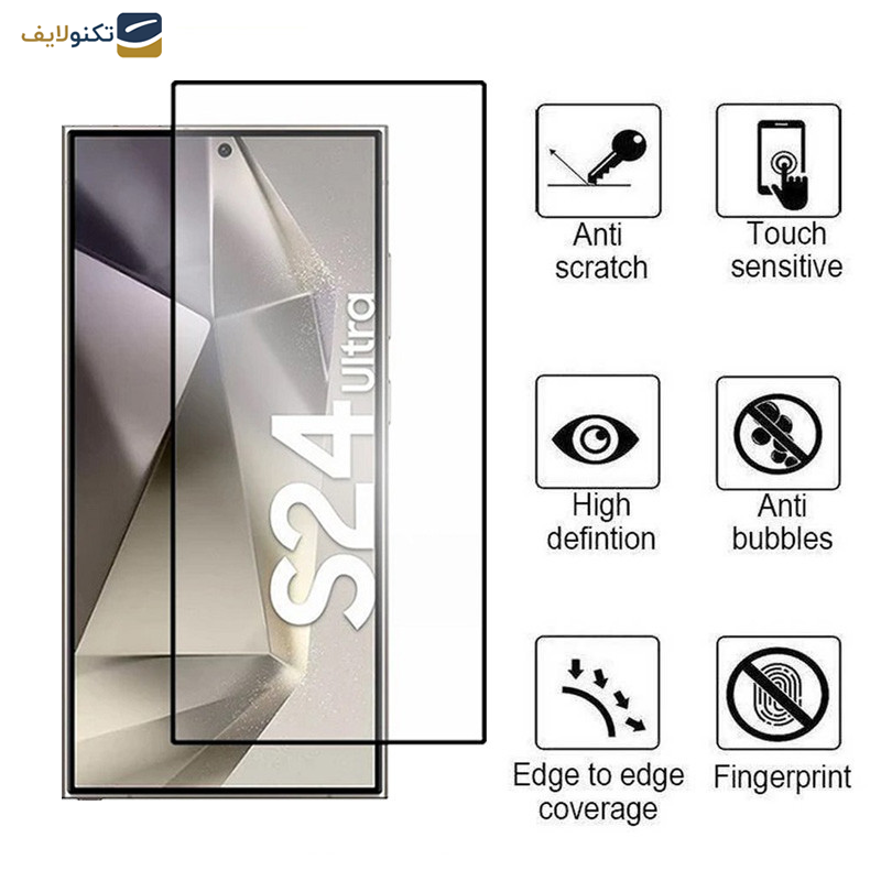 محافظ صفحه نمایش اپیکوی مدل Mobealo-AntiStatic مناسب برای گوشی موبایل سامسونگ Galaxy S24 Ultra - Epicoy Mobealo-AntiStatic Glass screen protector for Samsung Galaxy S24 Ultra