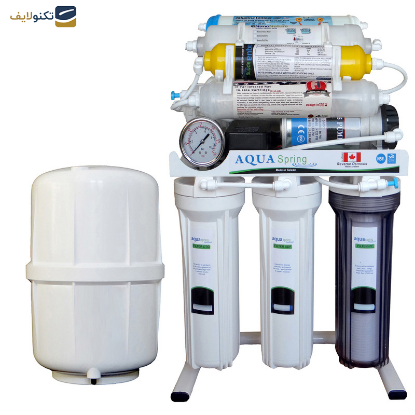 دستگاه تصفیه کننده آب آکوآ اسپرینگ مدل RO - NF2600 به همراه فیلتر تصفیه آب کد 01 مجموعه 3 عددی - 