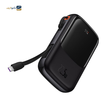 پاوربانک باسئوس مدل Qpow Pro ظرفیت 10000 میلی آمپر - توان 22.5 وات - Baseus Qpow Pro Digital Display Fast Charge Power Bank 10000mAh 22.5W Type-C