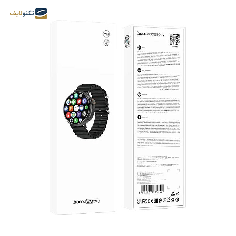 ساعت هوشمند هوکو مدل Y18 - Hoco Y18 Smart Watch