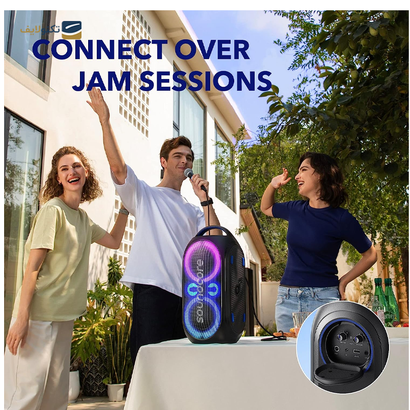 اسپیکر بلوتوثی قابل حمل انکر مدل Soundcore Rave Party 2 - Anker Soundcore Rave Party 2 portable Bluetooth speaker