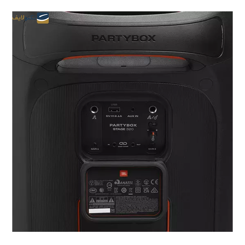پارتی باکس جی بی ال مدل partybox Stage 320  - JBL partybox Stage 320 Portable Bluetooth Speaker