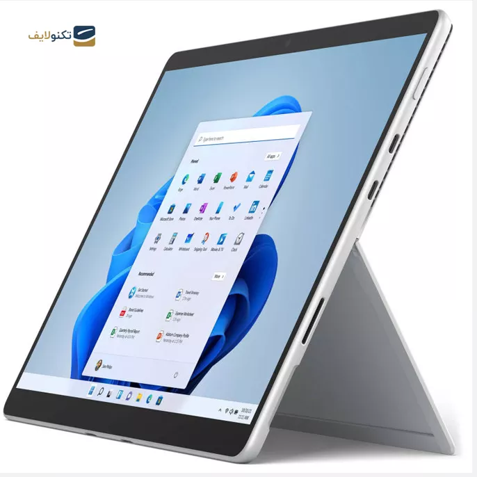  تبلت 13 اینچی مایکروسافت مدل Surface Pro 8 i7 ظرفیت 256 گیگابایت- رم 16 گیگا‌بایت - Microsoft Surface Pro 8 Core i7 / RAM 16GB 256GB SSD Tablet