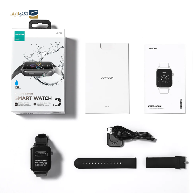 ساعت هوشمند جویروم مدل JR-FT6 - Joyroom JR-FT6 Smart Watch