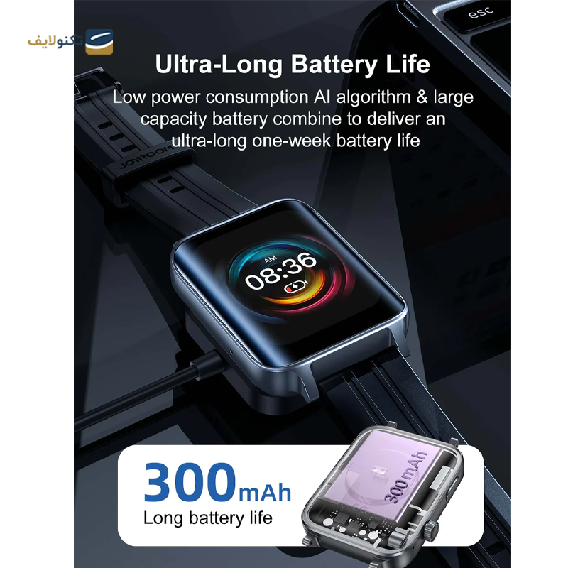 ساعت هوشمند جویروم مدل JR-FT6 - Joyroom JR-FT6 Smart Watch