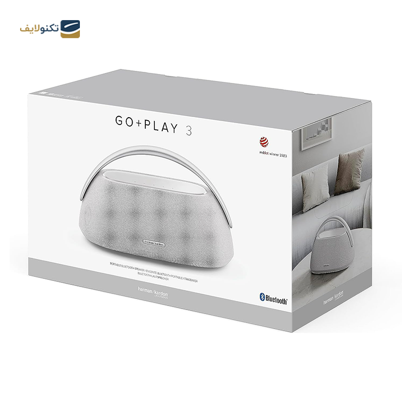 اسپیکر بلوتوثی قابل حمل هارمن کاردن مدل Go + Play 3 2023 - Harman Kardon Go + Play 3 2023 Portable Speaker