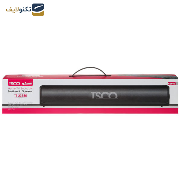 اسپیکر بلوتوثی تسکو مدل TS 23350 - TSCO TS 23350 Bluetooth Portable Speaker