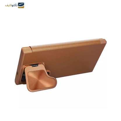کیف کلاسوری گوشی سامسونگ Galaxy S24 Ultra نیلکین مدل Qin Prop چرمی - Nillkin Qin Prop Leather For Galaxy S24 Ultra